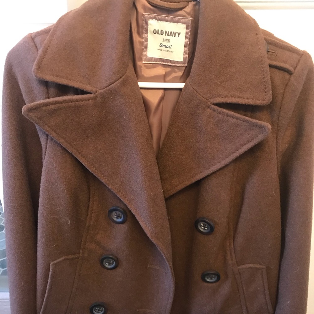 Old Navy short pea coat NWOT!